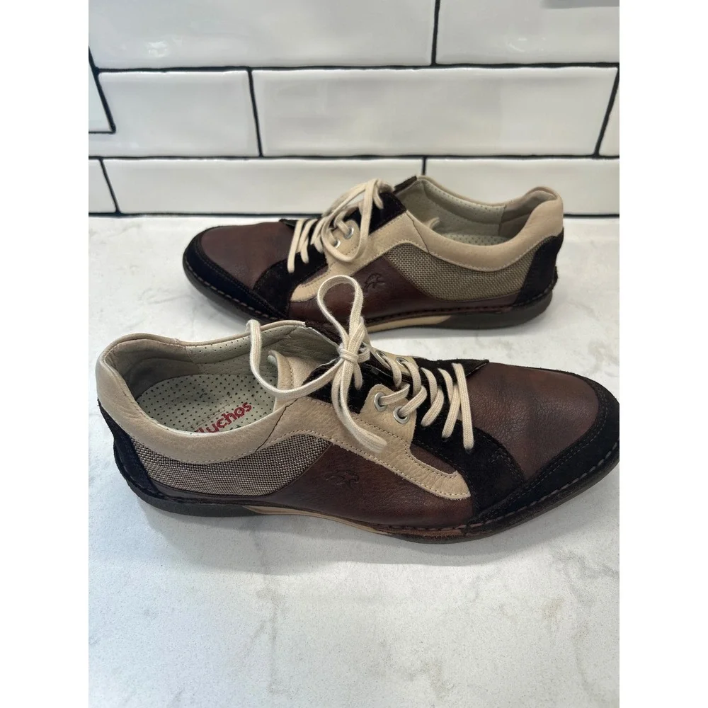 Fluchos mens leather